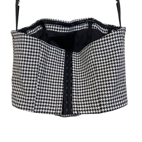 Majorelle Jacket Dress & Corset 2 Piece Set Houndstooth Sz Small NWOT - Picture 6 of 7